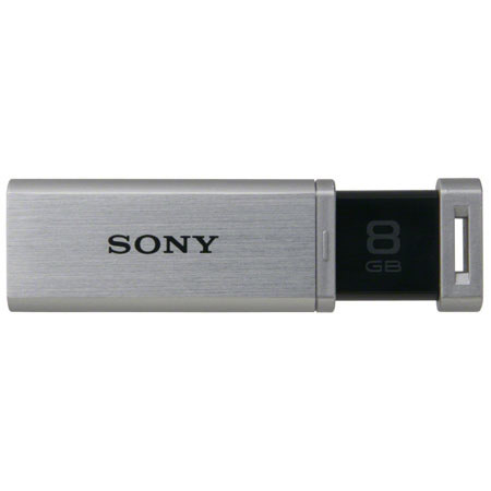 Sony 8GB Micro Vault MACH USB Storage Media, Silver
