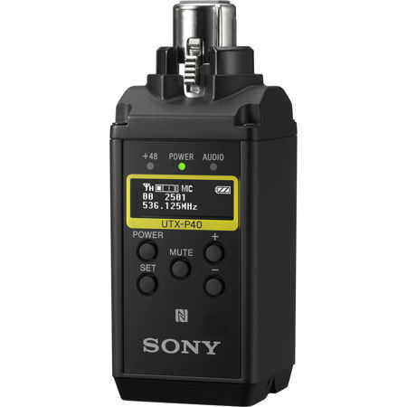 Sony UTX-P40 Plug-On Transmitter, 14UC: 470 to 542MHz