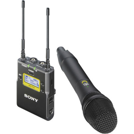 Sony UWP-D12/14 Digital Wireless Handheld Mic ENG System, UHF 14/25: 470-542MHz