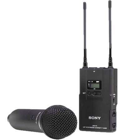 Sony UWPV2 Handheld Microphone TX/ RX Wireless System
