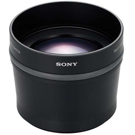 Sony 74mm 1.7x Telephoto Conversion Lens for Cyber-shot DSC-H50, DSC-H7 & DSC-H9 Digital Cameras