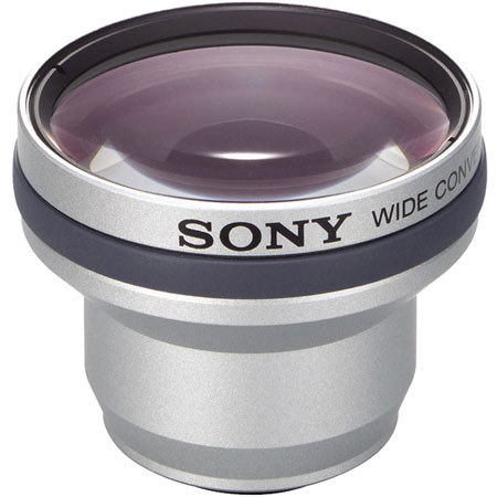Sony VCL-HG0725 High Grade 0.7x Wide Conversion Lens for 25mm Thread Lenses