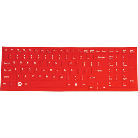 Sony VGPKBV3/R Notebook Keyboard Skin, Red