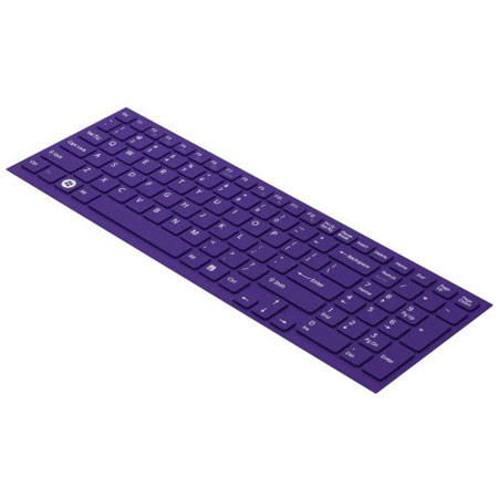 Sony VGPKBV3 Notebook Keyboard Skin, Violet