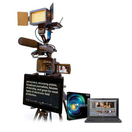 Sony VJBK1TVV Video Journalist Backpack Kit with VAIO Laptop