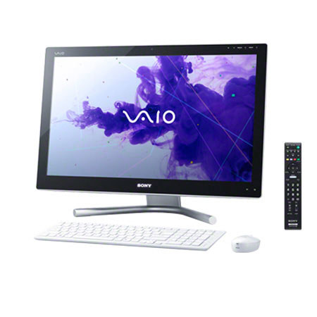 Sony VAIO 24" Touchscreen All-in-One Desktop PC, White