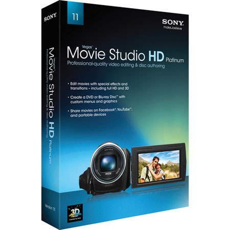 Sony Vegas Movie Studio HD Platinum 11