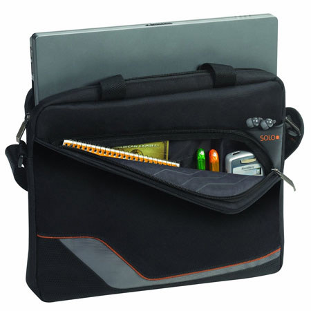 Solo VTR1224 14.1" Laptop Slim Briefcase