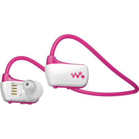 Sony W Series NWZ-W273 Walkman Sports MP3 Player, Pink