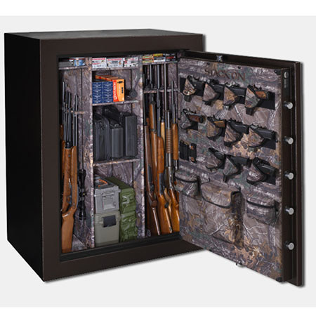 Stack-On W-60-BH-E-S 60-Gun Safe with Back-Lit Electronic Lock & Door Storage