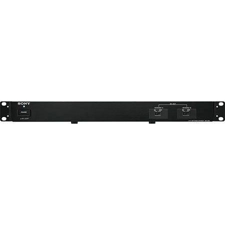 Sony WD-850/9F1 Four Channel Wireless Microphone Antenna Divider, Supports UHF-TV Channels 14-69, 470-806MHz, 1 U Rack Mount