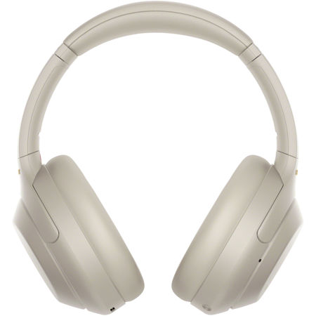 Sony WH-1000XM4 Wireless Noise Canceling Over-Ear Headphones, Silver