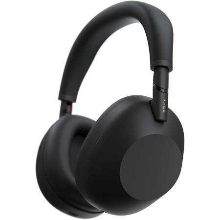 Sony WH-1000XM6 Wireless Noise Canceling Closed Back Over-Ear Headphones, Black