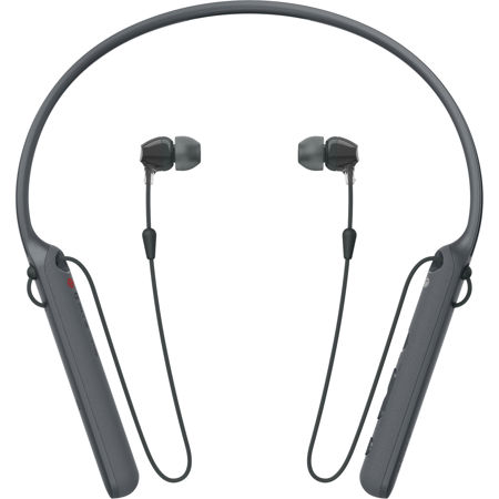 Sony WI-C400 Wireless Neckband In-Ear Headphones with Microphone, Black