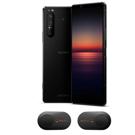 Sony Xperia 1 II XQ-AT51 6.5" 256GB GSM Smartphone, 8GB RAM, Unlocked, Black