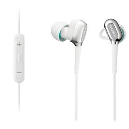 Sony XBA-C10IP Balanced Armature Headphones with iPad/iPhone Remote, White