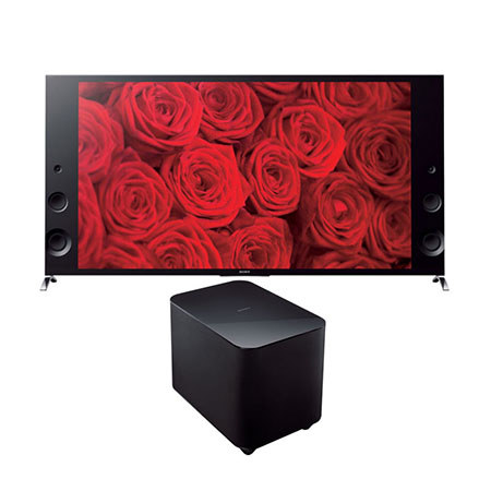 Sony XBR-65X900B 65" Ultra HD LED-Backlit 3D TV W/SWFBR100/B Wireless Subwoofer