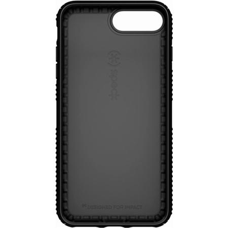 Speck Presidio Grip Case for iPhone 8 plus /7 plus /6s plus /6 plus, Black/Black
