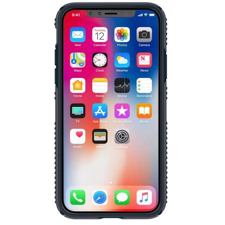 Speck Presidio Grip Case for iPhone X - Graphite Grey/Charcoal Grey