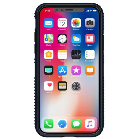 Speck Presidio Grip Case for iPhone X - Eclipse Blue/Carbon Black