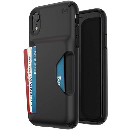 Speck Presidio Sport Wallet Case for iPhone XR, Black
