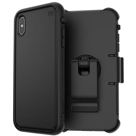 Speck Presidio Ultra Case with Holster for iPhone XS Max, Black