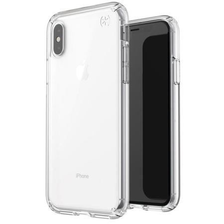 Speck Presidio Stay Case for iPhone XS / X, Clear