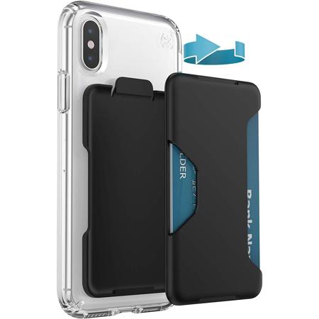 Speck LootLock Stick-On Wallet, Black