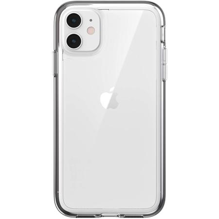 Speck GemShell Glitter Case for iPhone 11, Clear with Gold Glitter/Clear