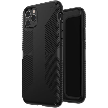 Speck Presidio Grip Case for iPhone 11 Pro Max, Black