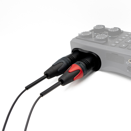 SonicPresence SP15 PRO On-Ear XLR Binaural Stereo Mic w/Dual 3-Pin