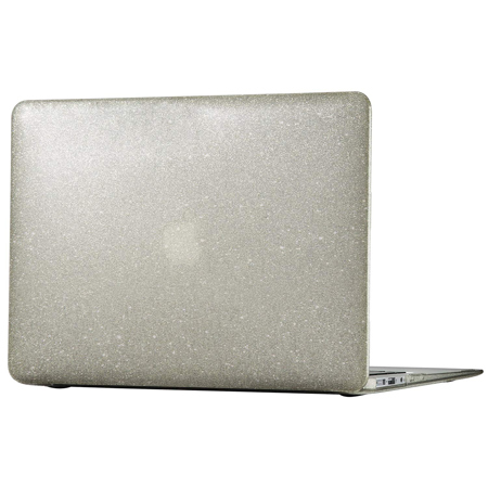 Speck SmartShell Case for MacBook Air 13", Clear/Gold Glitter