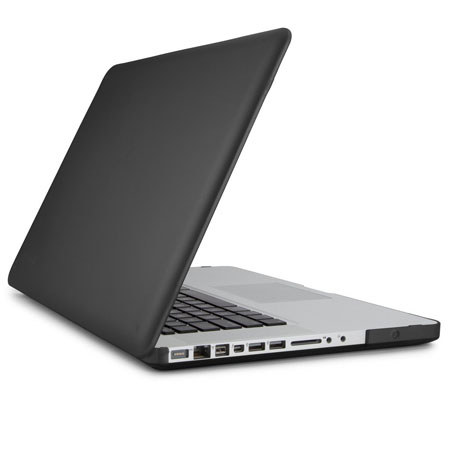 Speck SeeThru Satin Aluminum Case for 15" MacBook Pro, Black