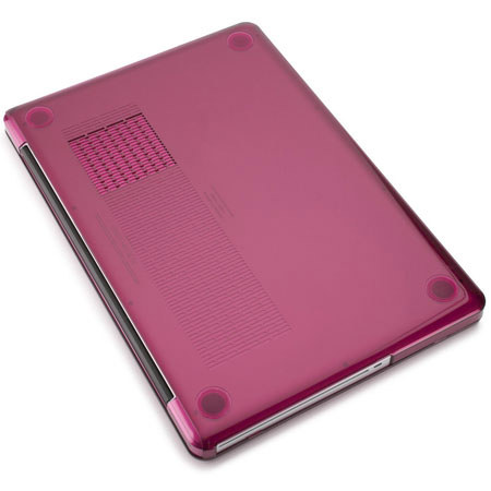 Speck SeeThru Aluminum Hard Shell Case for 15" MacBook Pro, Raspberry