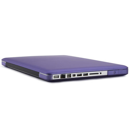 Speck SeeThru Satin Aluminum Hard Shell Case for 15" MacBook Pro, Aubergine