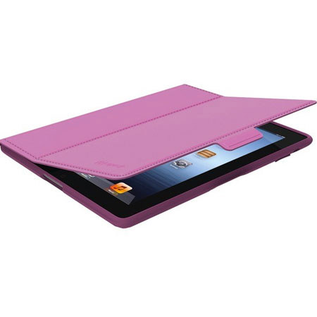 Speck Vegan Leather MagFolio Case for iPad 3 & 4, Mulberry