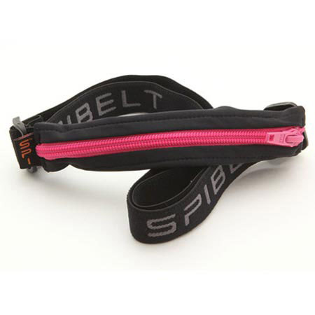 SPIbelt Adult Water Resistant Belt, Hot Pink Zipper