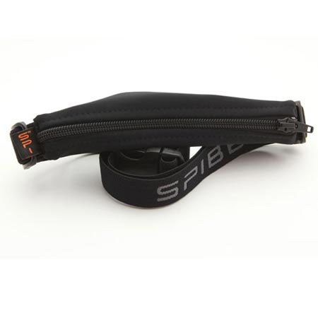 SPIbelt Large Pocket (8.9"), Black Fabric/Black Zipper