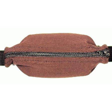 SPIbelt Adult SPIbelt, Chocolate Fabric/Black Zipper/Logo Band
