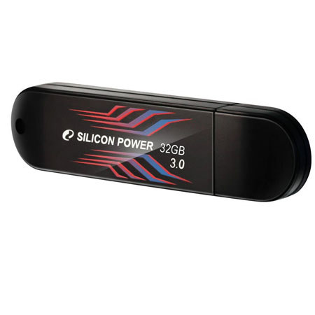 Silicon Power Blaze B10 32GB USB 3.0 Flash Drive - Turkey Blue