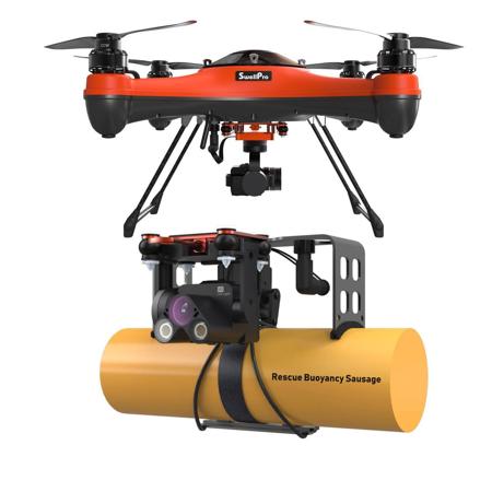 Swellpro SplashDrone 3+ Waterproof W/Night Camera Spotlight, Life Buoy and SAR