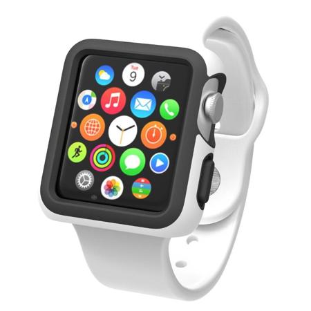 Speck CandyShell Fit Case for 38mm / 1.50" Apple Watch, White/Black