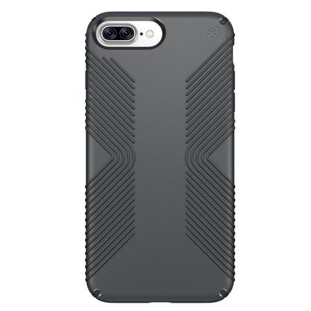 Speck Presidio Grip Case for iPhone 7 Plus, Graphite Gray/Charcoal Gray