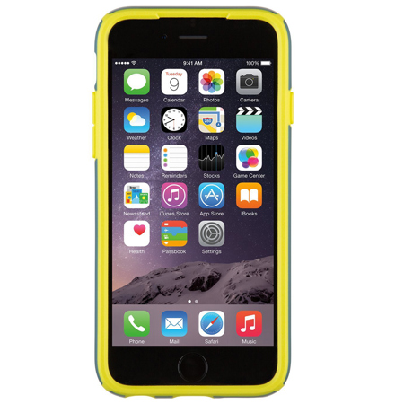 Speck CandyShell Case for iPhone 6, Gray/Yellow