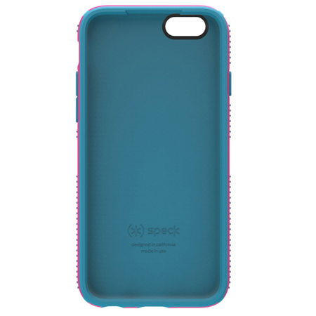 Speck CandyShell Grip Case for iPhone 6, Lipstick Pink/Jay Blue