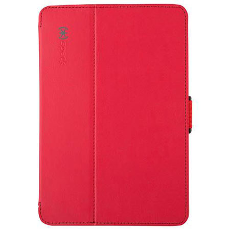 Speck StyleFolio Case for iPad mini/3/2, Dark Poppy Red/Slate Gray