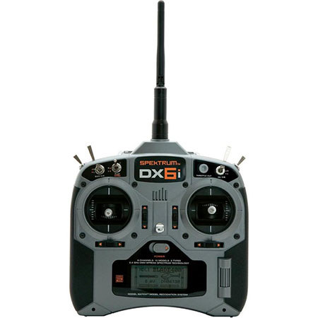 Spektrum DX6i 6-Channel DSMX Transmitter TX Radio Mode 2 for RC Aircraft