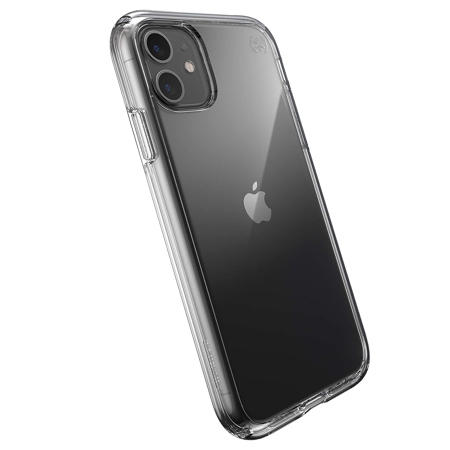 Speck Presidio Perfect-Clear Case for Apple iPhone 11, Clear