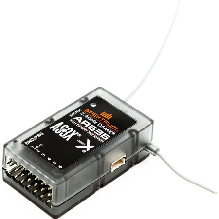 Spektrum AR636 6-Channel AS3X Sport Receiver for DSM2/DSMX Transmitter ...