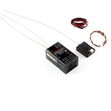 Spektrum AR9320T 9-Channel Carbon Fuse Integrated Telemetry Receiver